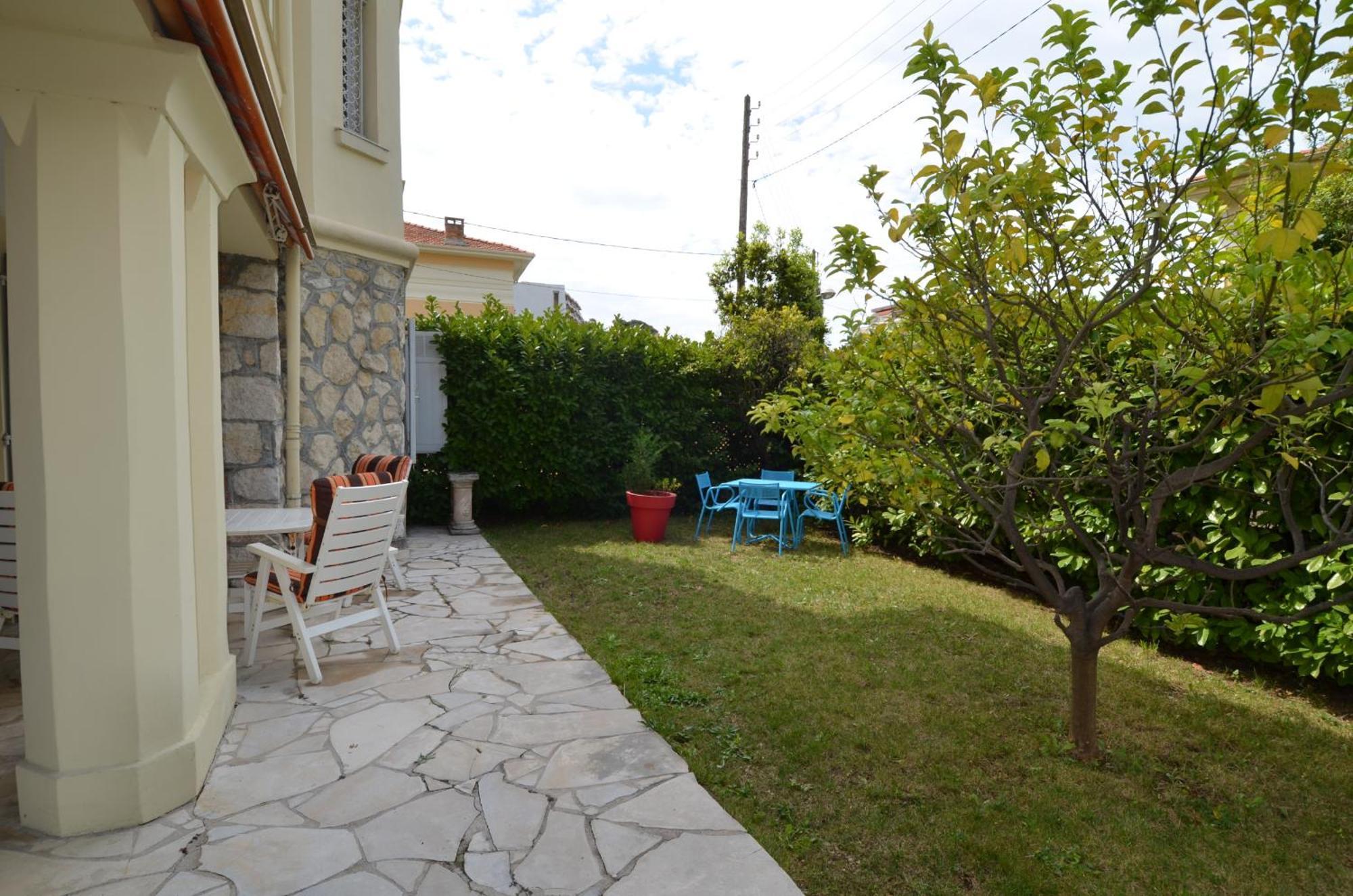 Parc Louisa - Appartement D'Epoque Avec Jardin Et Parking 4 Personnes Le Port De Nice Dış mekan fotoğraf